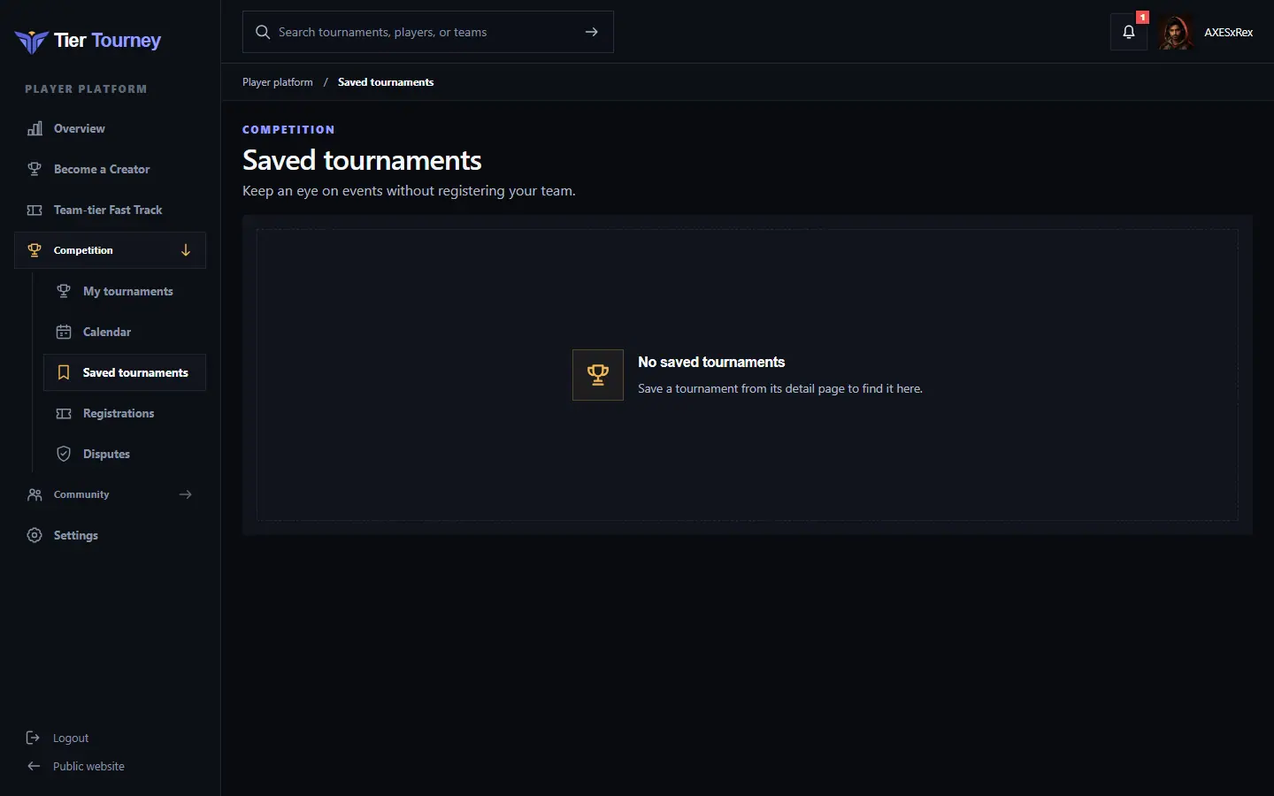 Watchlist - Tier Tourney screenshot
